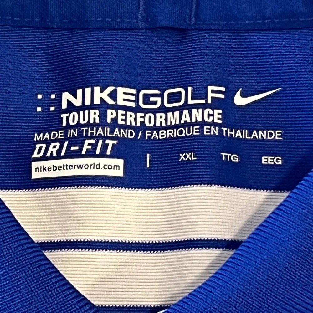 Nike Dri Fit Tour Performance Polo Shirt Mens XXL Miami Marlins